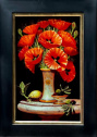 82133c_red_poppies_on_italian_marble_stand_24x16