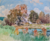 40070_parsons_p_windy_day_at_green_acres_wc_15x18